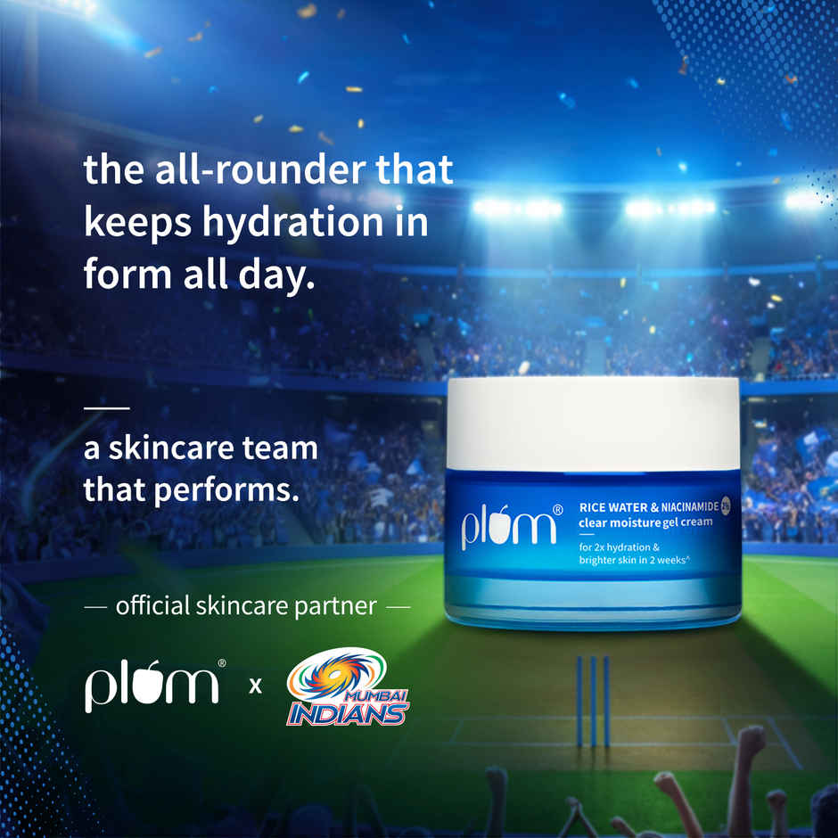 Plum Rice Water & Niacinamide 2% Clear Moisture Gel Cream