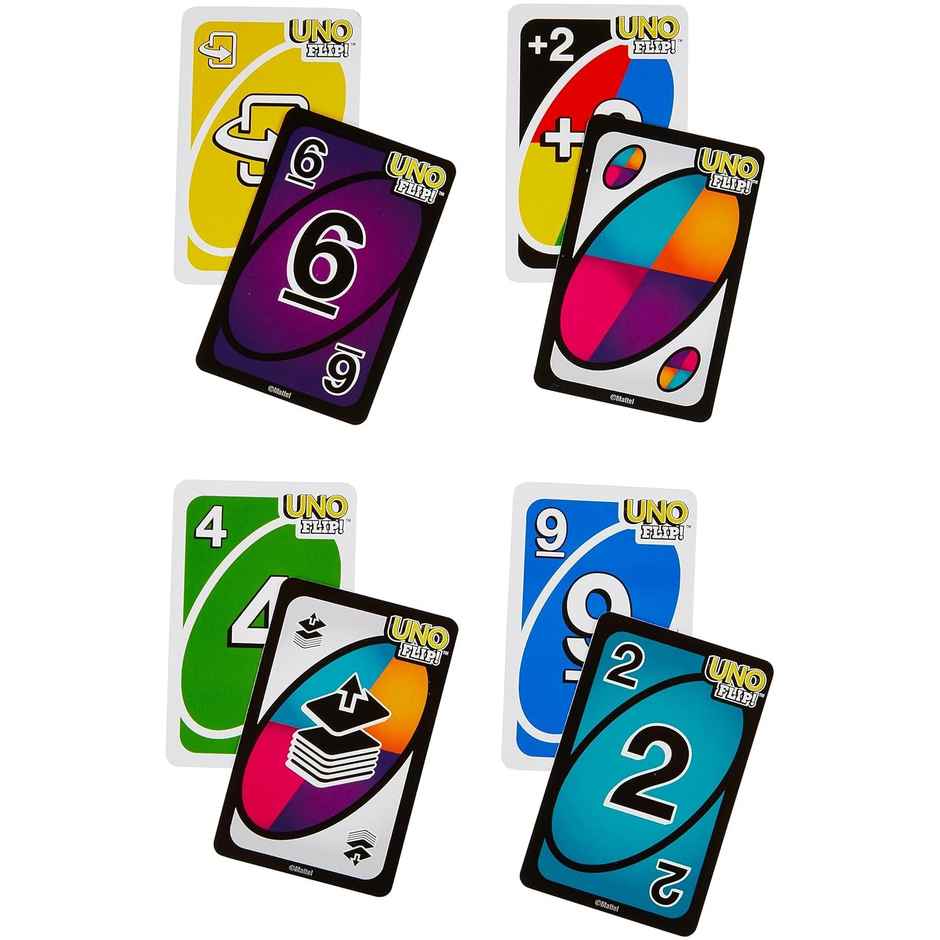 Mattel Games Uno Flip Playing Card Combo
