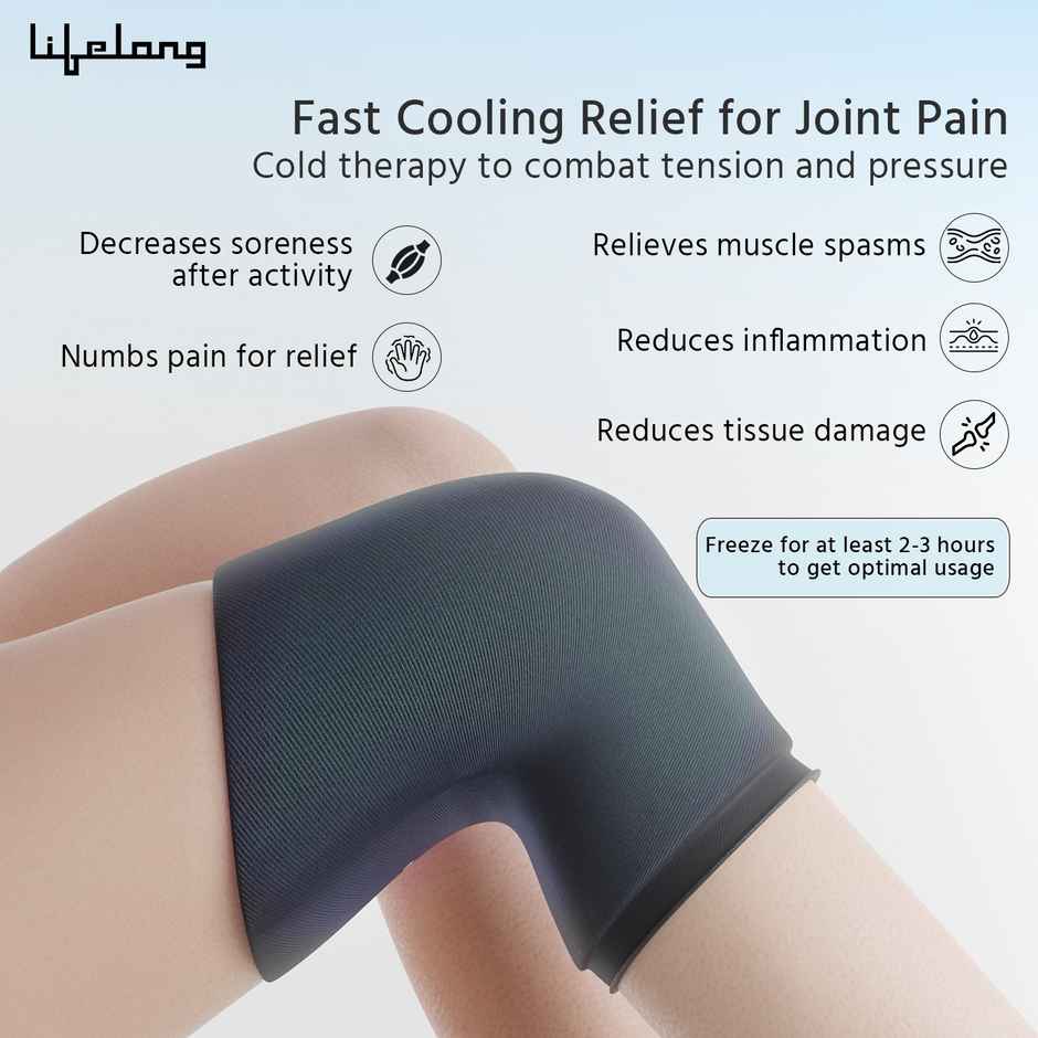 Lifelong Reusable Hot & Cold Gel Pack for Elbow & Knee Recovery & Pain Relief | Ice Bag