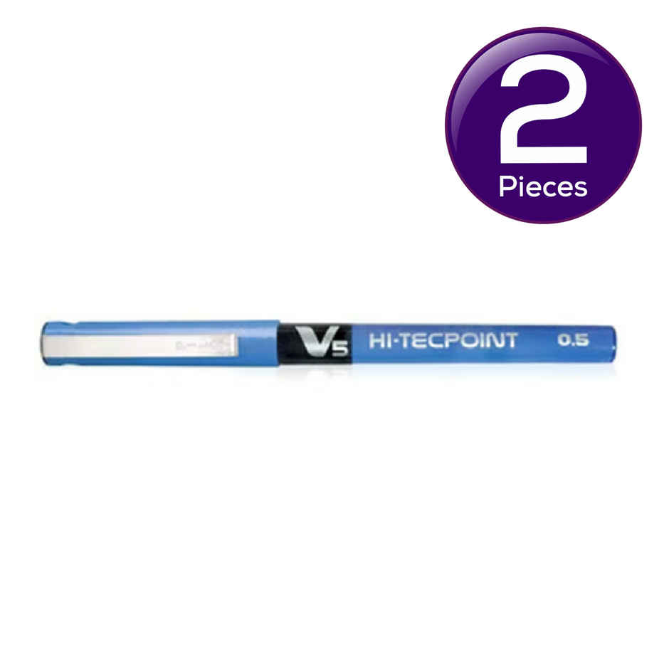 Pilot V5 Roller Pen (Blue) 1 Unit Combo