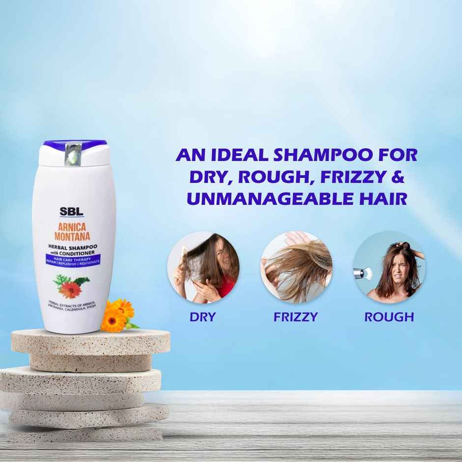 SBL Arnica Montana Herbal Shampoo With Conditioner