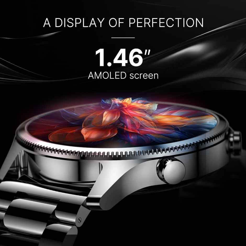 Noise Fit Halo Plus Smartwatch - Elite Black