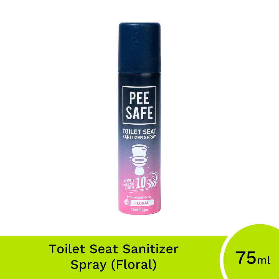 Pee Safe Toilet Seat Sanitizer Spray Floral