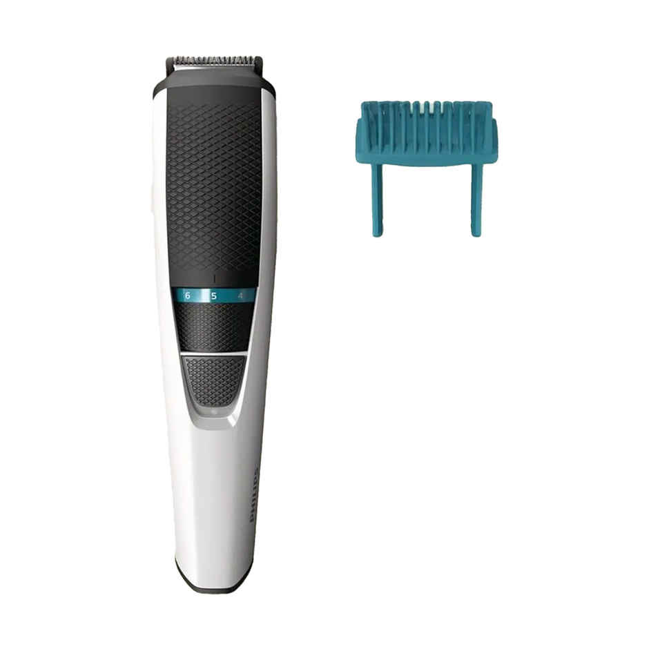 Philips Skin Friendly Cordless Beard & Moustache Trimmer for Men | 10 Length Settings | BT3101/15