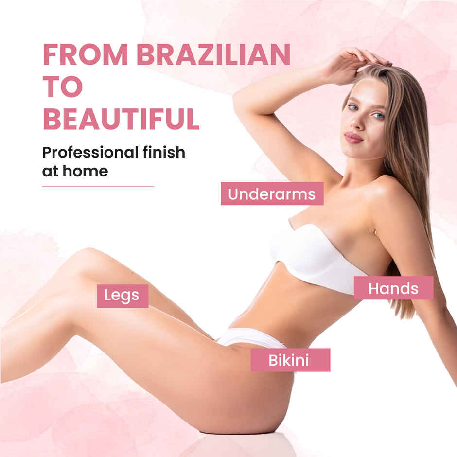 Urban Yog Brazilian Beans Wax for Women Face Wax | Stripless Liposoluble Wax