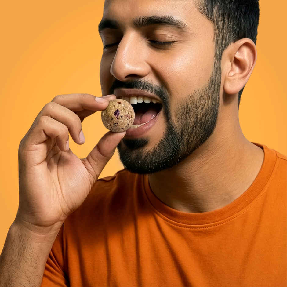 Eat Better Co Protein Laddu | Peanut Cranberry