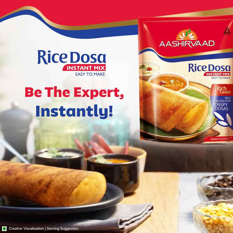 Aashirvaad Instant Mix Rice Dosa