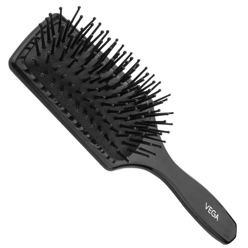 VEGA Premium Collection Mini Paddle Hair Brush for Men & Women, Black, (8586 M)