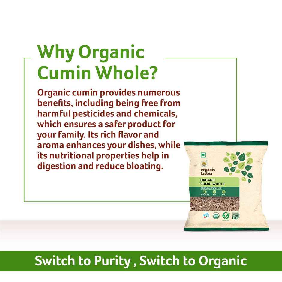 Organic Tattva Cumin Whole