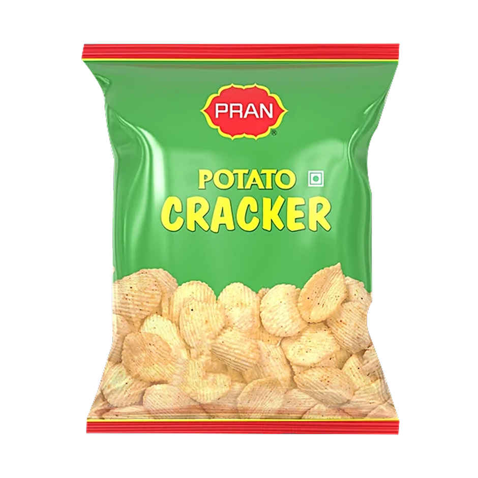 Pran Potato Plain Flavoured Crackers | Trans Fat-free Combo