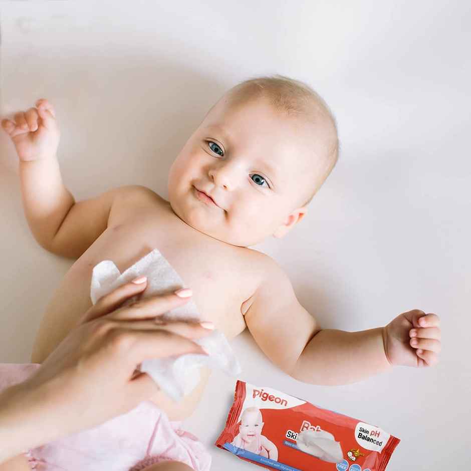 Pigeon Baby Skincare Wipes Sheetslilial Free | 72 Pulls Per Pack