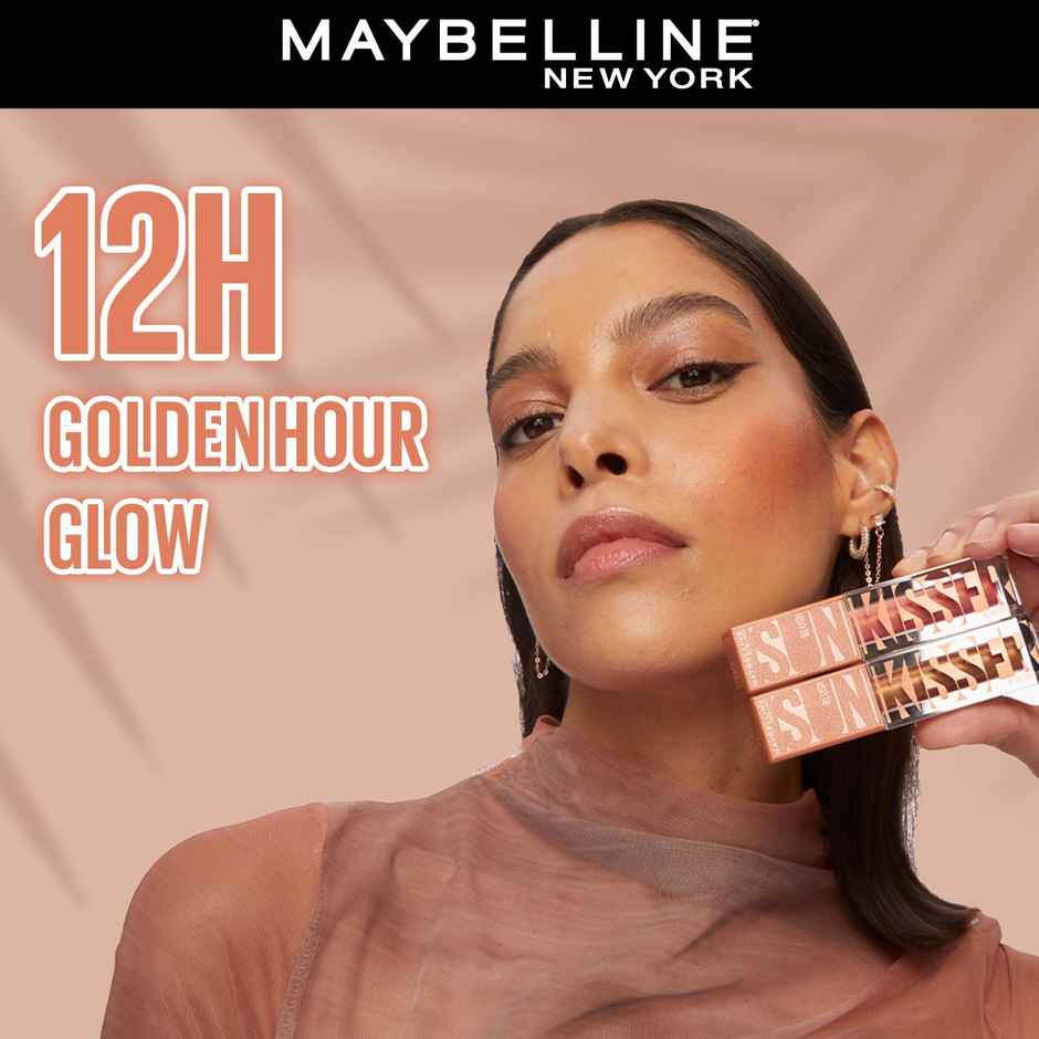 Maybelline New York Sunkisser Glow Blush | All Over Glow Booster | Electric Bronze