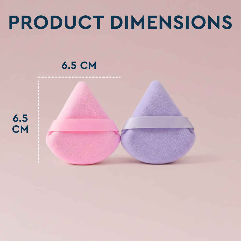 GUBB Make up Sponge Pizza Puff Shape