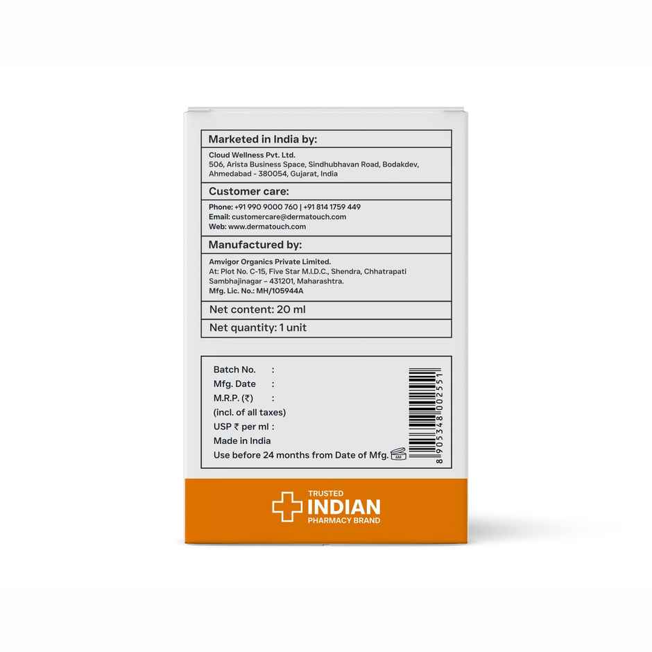 Dermatouch Vitamin C Face Serum For Brightening & Anti Aging
