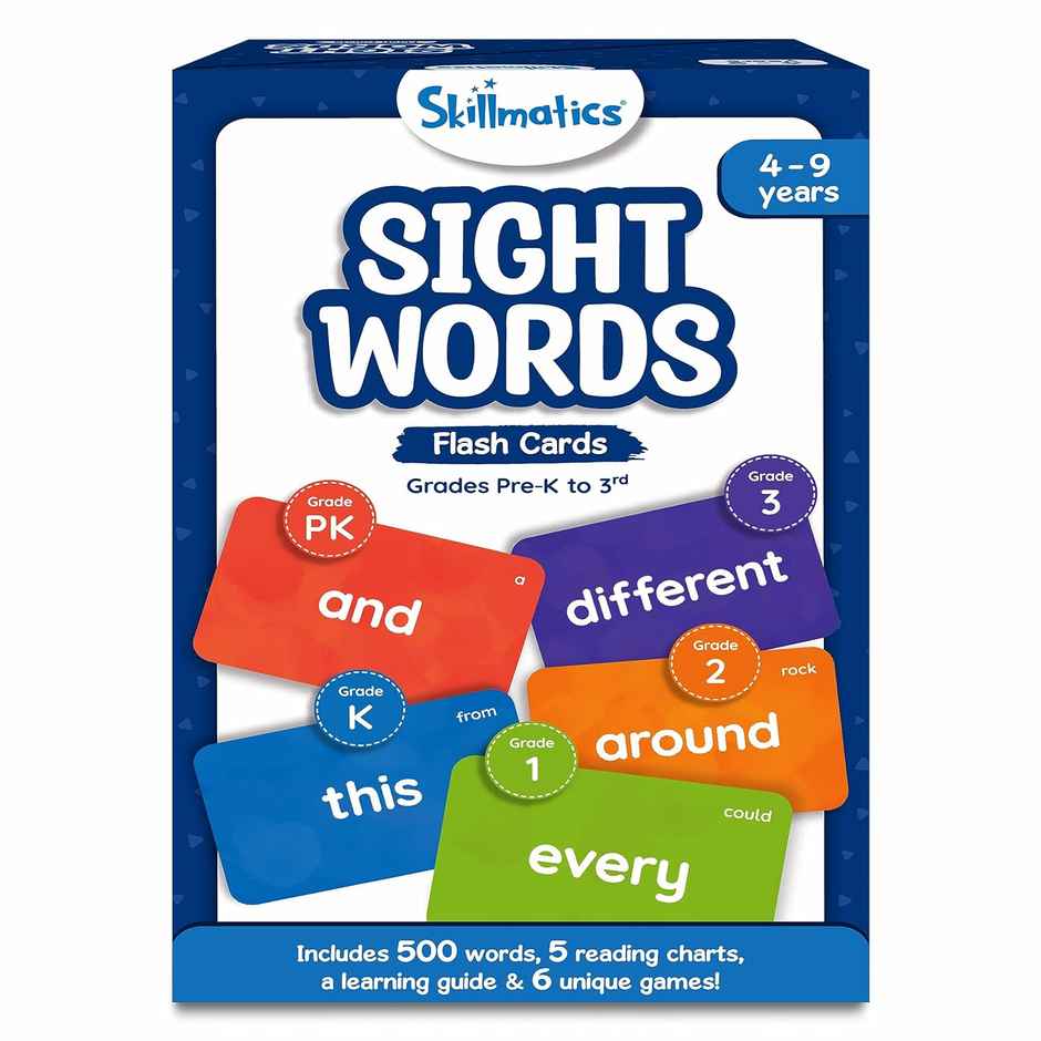 Skillmatics Flash Cards - 500 Sight Words