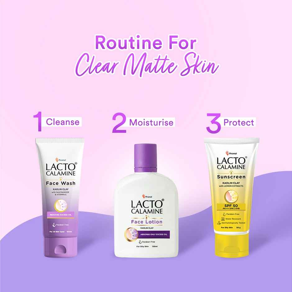 Lacto Calamine Face Lotion For Oil Balance - Oily Skin