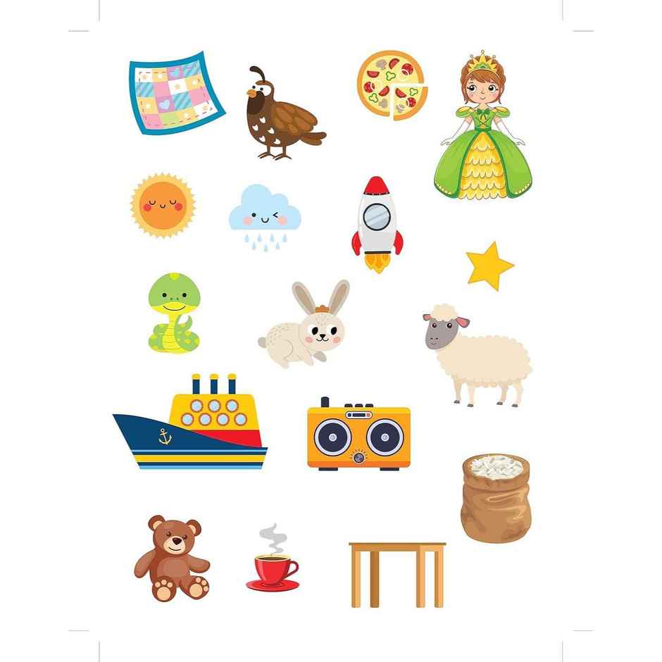 My First Sticker Book - ABC Alphabet