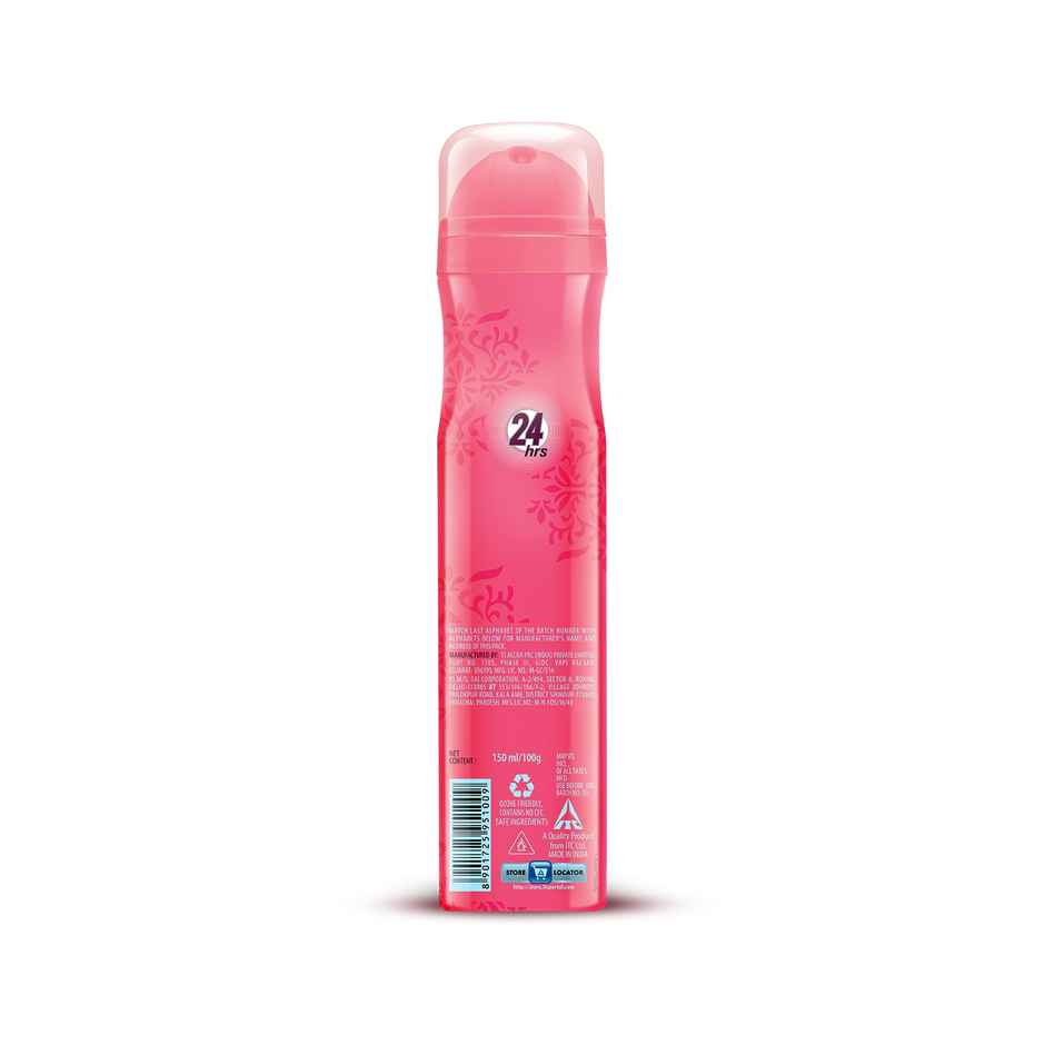 Engage Blush Deodorant Spray for Women | Fruity & Floral | 24hr Freshness