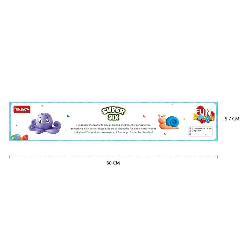 Funskool Fdough Super Six 2015 2350700