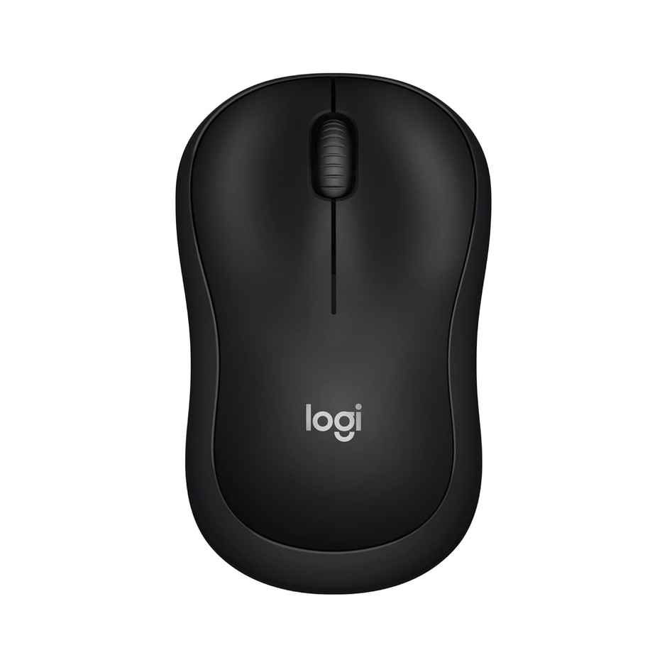 Logitech M220 Wireless Mouse, Silent Buttons, 2.4 GHz with USB Mini Receiver, 1000 DPI Optical Tracking, 18-Month Battery Life, Ambidextrous PC/Mac/Laptop - Charcoal Grey