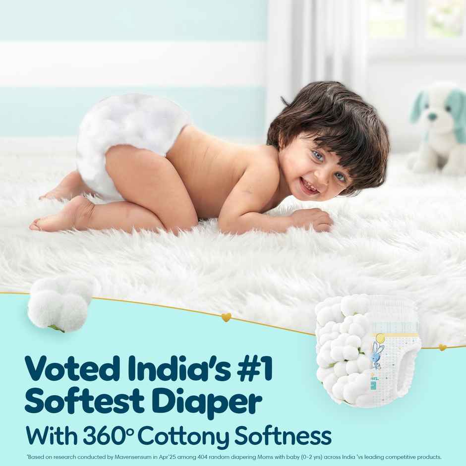 Pampers Premium Care Baby Diapers | Pant Style | M | 54 pcs Combo