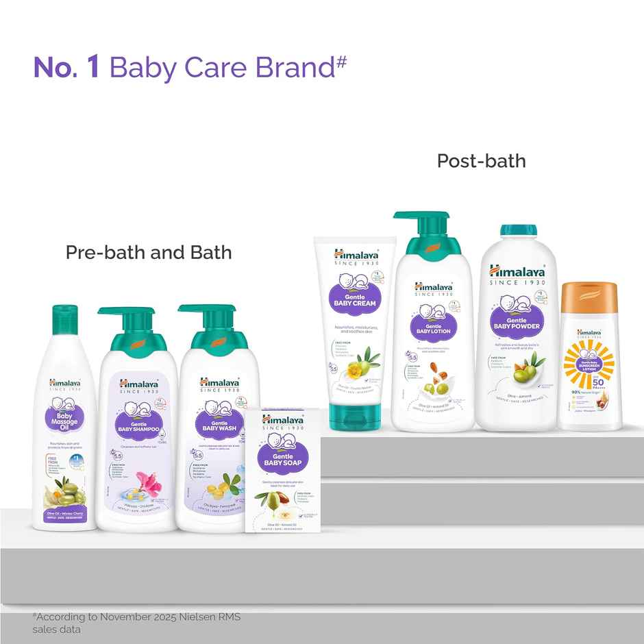 Himalaya Gentle Baby Sunscreen Lotion | SPF 50 PA++++