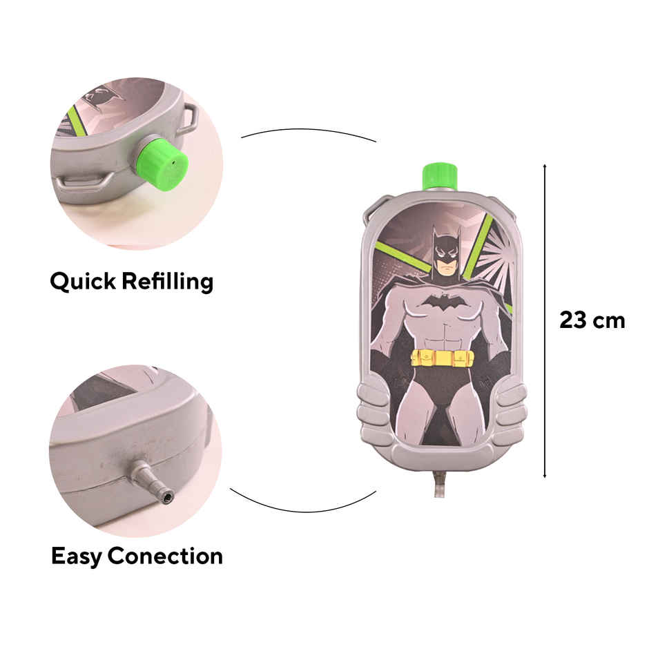 Batman Holi Water Tank Pichkari | 1.5 L | Tomuncle