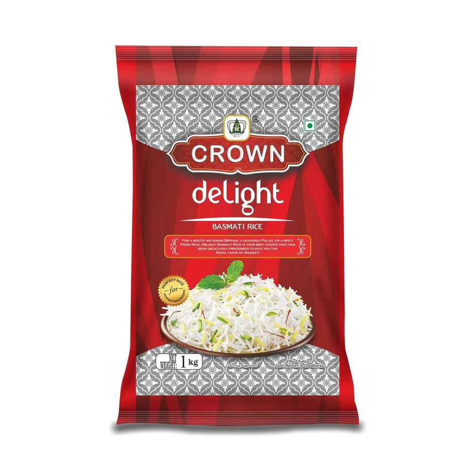 Crown Delight Basmati Rice (XXL Long grain Rice)