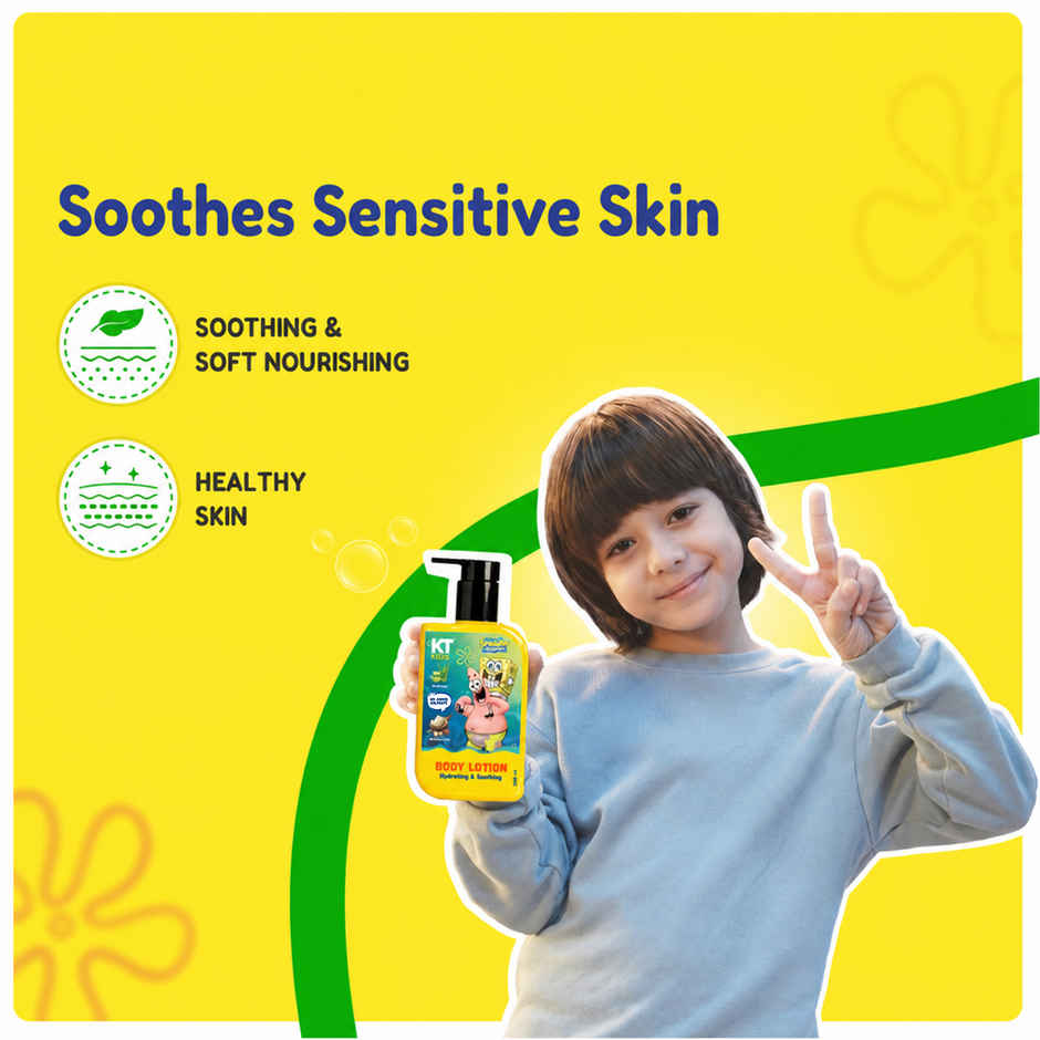 KT Kids Body Lotion | Deep Moisturizing with Shea Butter & Aloe Vera