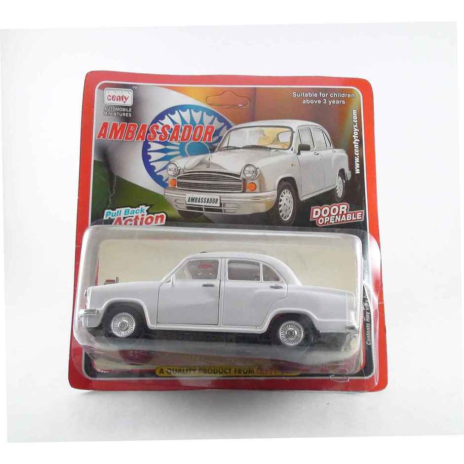 Wheel Force Ambassador Taxi | Pull Back Action | 3yrs + | Openable Door (Colour May Vary)