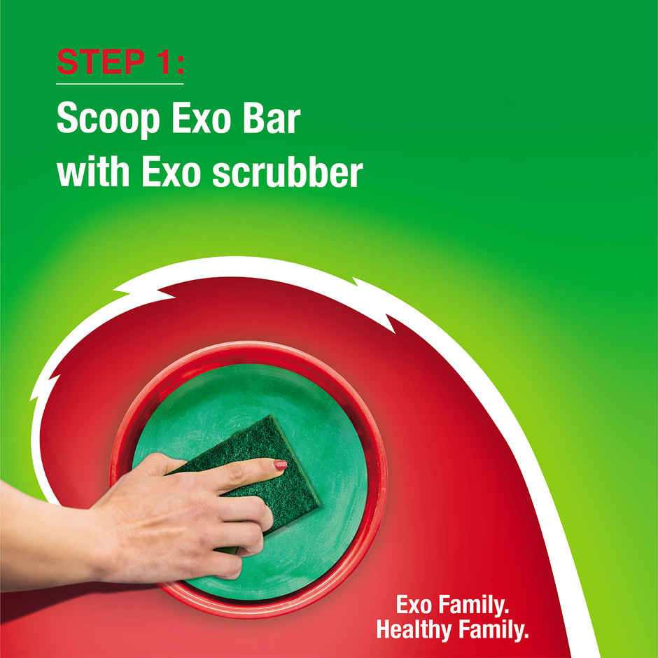 Exo Ginger Twist Dishwash Bar | Anti Bacterial
