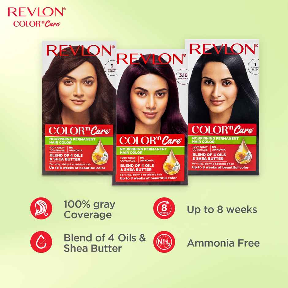 Revlon Color N Care Permanent Hair Color Cream