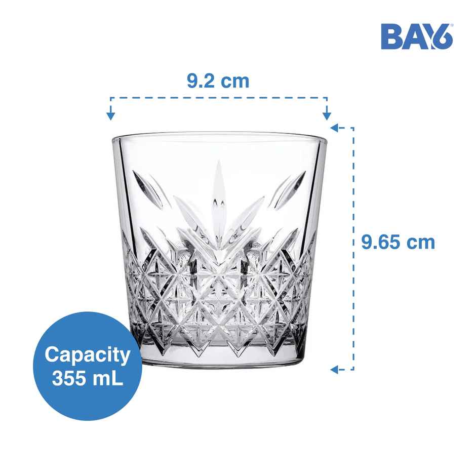 Imported Whisky Glass Set | 355 ml | 2 pc | BAY6