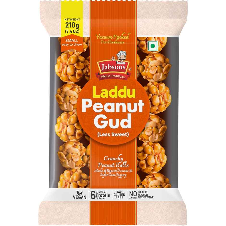 Jabsons Chikki Peanut Laddu