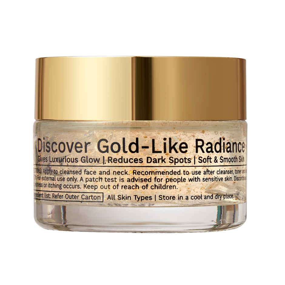 Pilgrim 24K Gold face mask for Glowing skin, Boosts Collagen and Restores Skin Radiance, For Men & Women