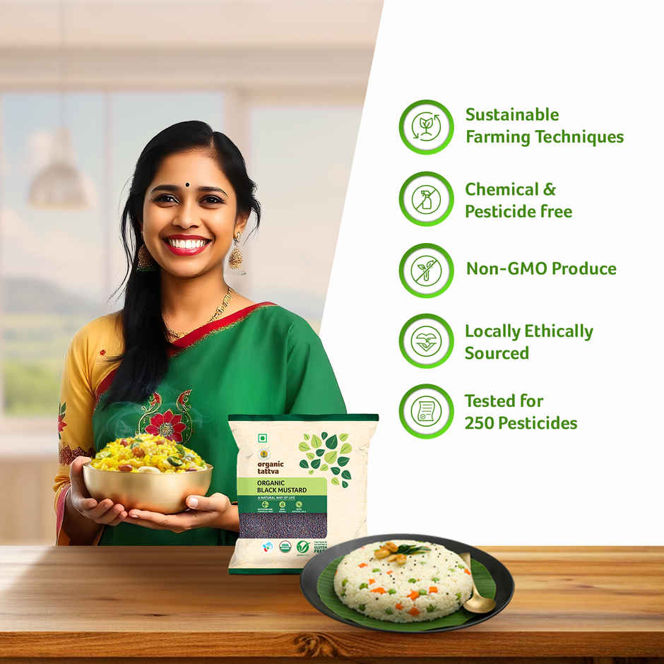 Organic Tattva Black Mustard