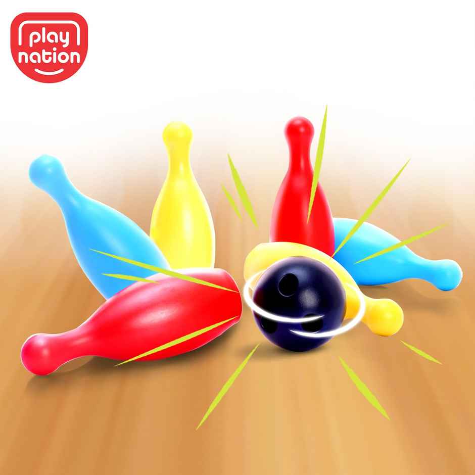 Play Nation Bowling Set - Multicolour