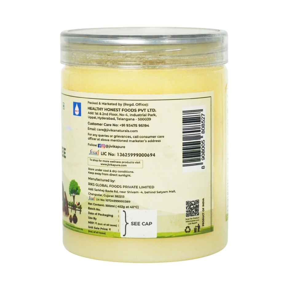 Jivika A2 Desi Buffalo Ghee | Traditionally Churned Bilona Method