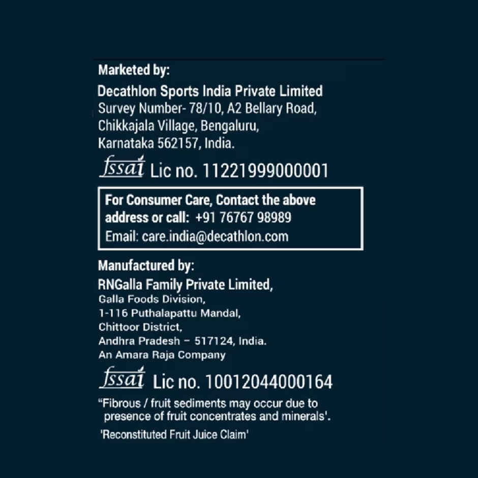 Decathlon Pom Cherry Energy Drink