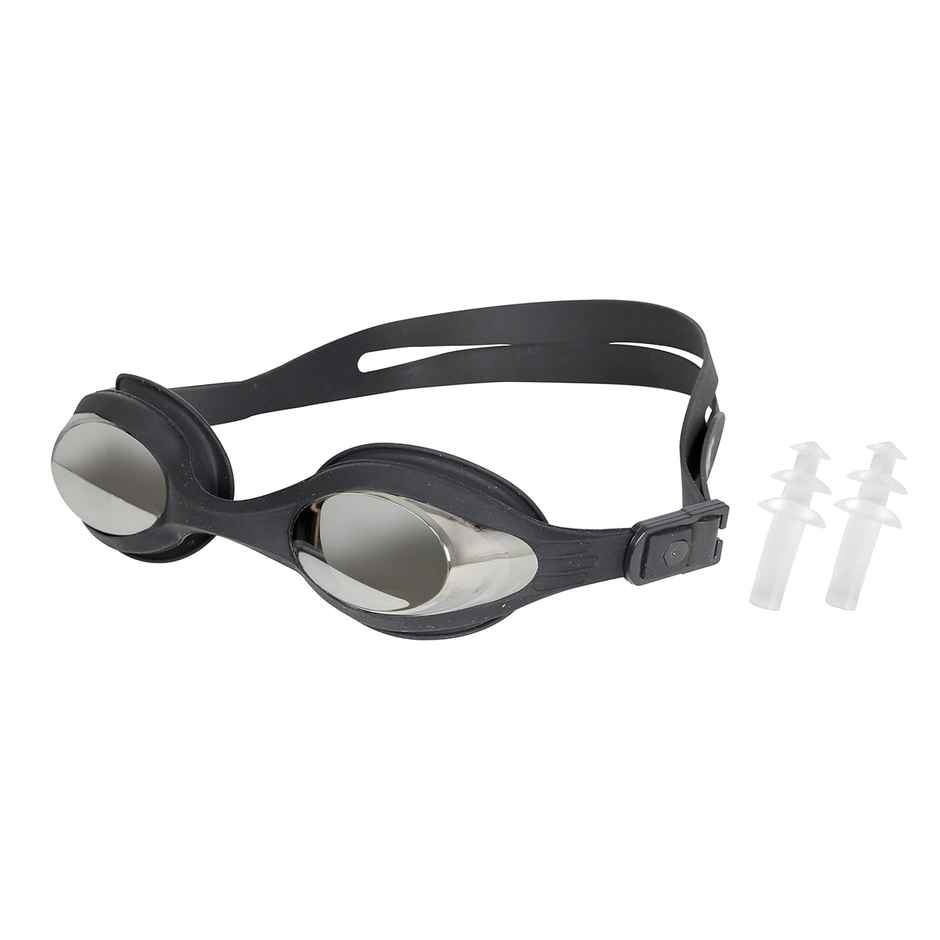 Vector X Viva Swimming Focus One Piece Mirror Goggle | Double Silicone Strap| Anti Fog