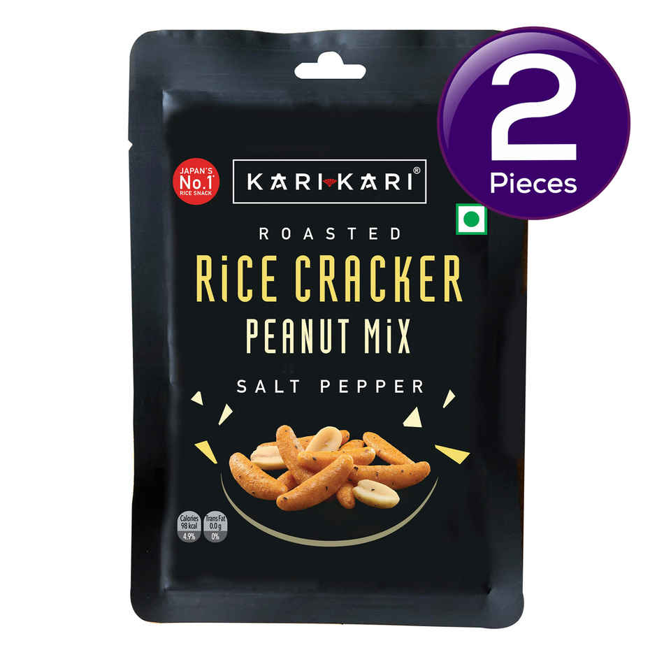 Kari Kari Salt Pepper Peanut Mix Combo