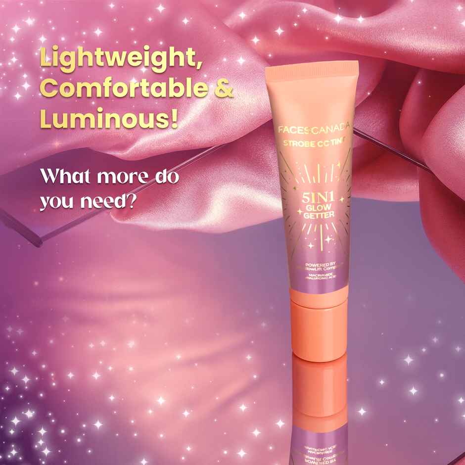 Faces Canada Strobe CC Tint Mini | Sunset Glaze 02 | BB/CC Cream & Highlighter