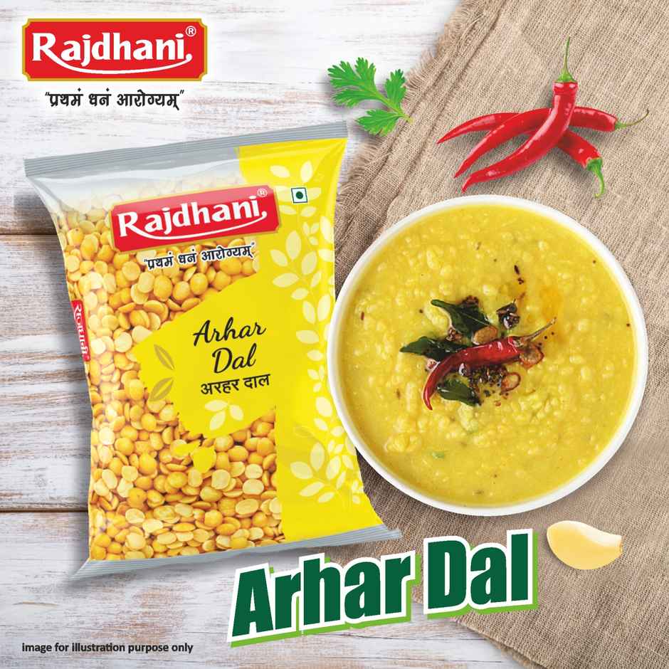 Rajdhani Unpolished Arhar Dal / Toor Dal