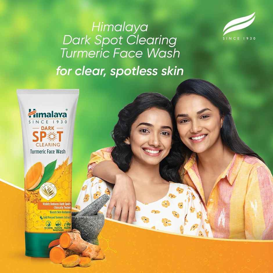 Himalaya Wellness Company Dark Spot Cl Turmeri Face Wash