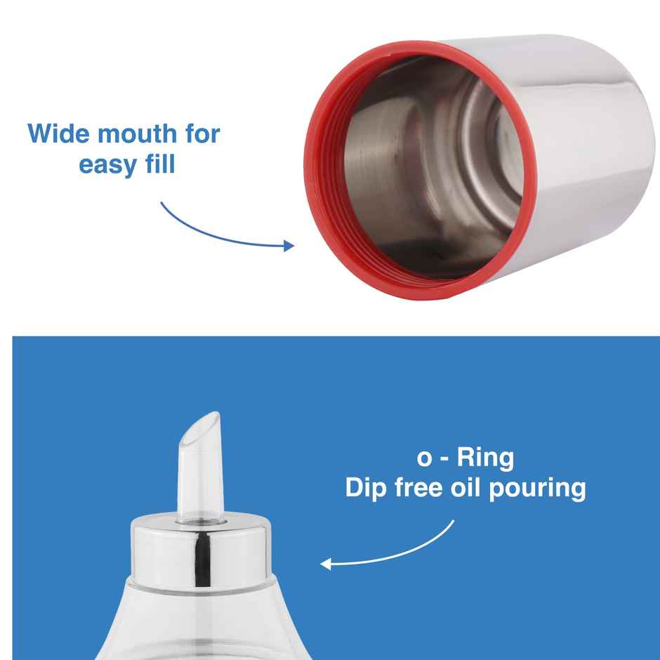 BAY6 Steel Oil Dispenser - 500 ml