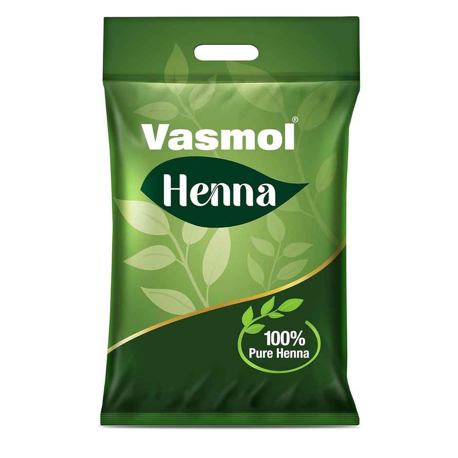 Vasmol Henna 100% Pure Henna Powder (Mehendi) I For Hair Colour I Suitable For Men And Women