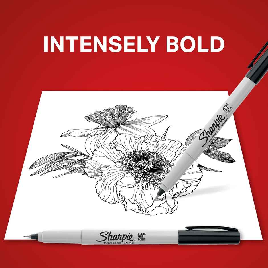 Sharpie Ultra Fine Black Set