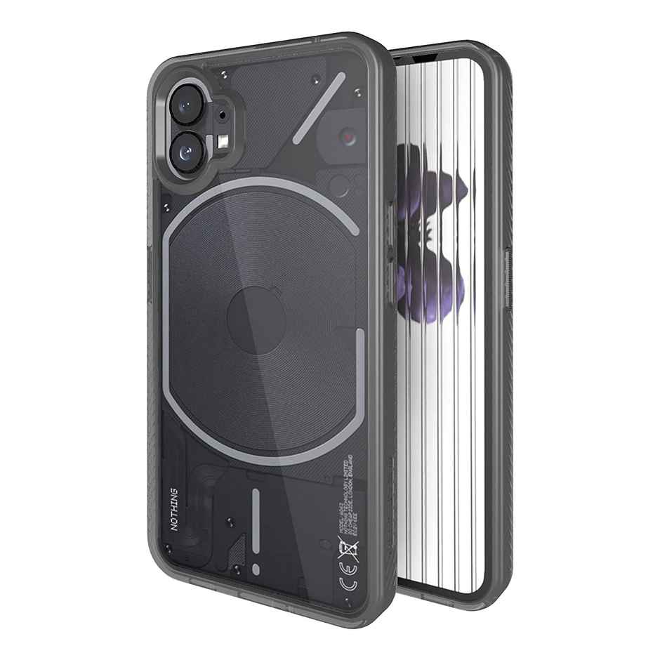 Kapaver Nothing Phone 1 5g Back Cover Case | Impulse - Moon Gray