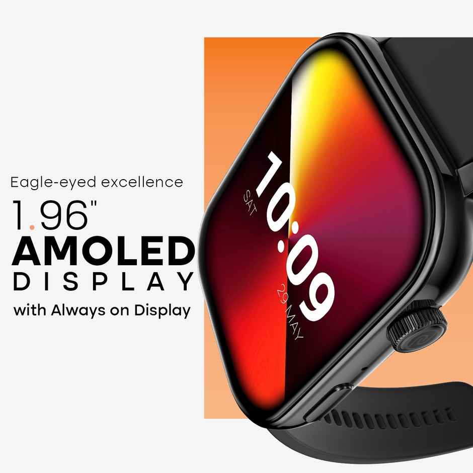 Noise ColorFit Icon 4 Smartwatch | Jet Black