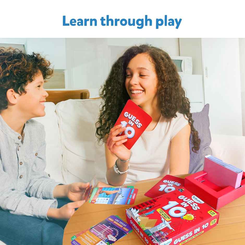 Skillmatics Card Game - Guess In 10 Cities Around The World